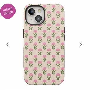 Casely iPhone 15 Bold MagSafe Jenna’s Flowers Print Case Fun On Weekdays
